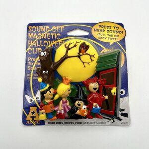 Vintage 1998 ACME Magnetic Halloween Clip Trick-or-Treat W/ Sound & Lights NOS